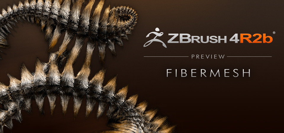 ZBrush 4R2b�̐V�@�\�t�@�C�o�[���b�V���̃v���r���[